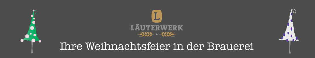 Weihnachtsfeiern in der Brauerei